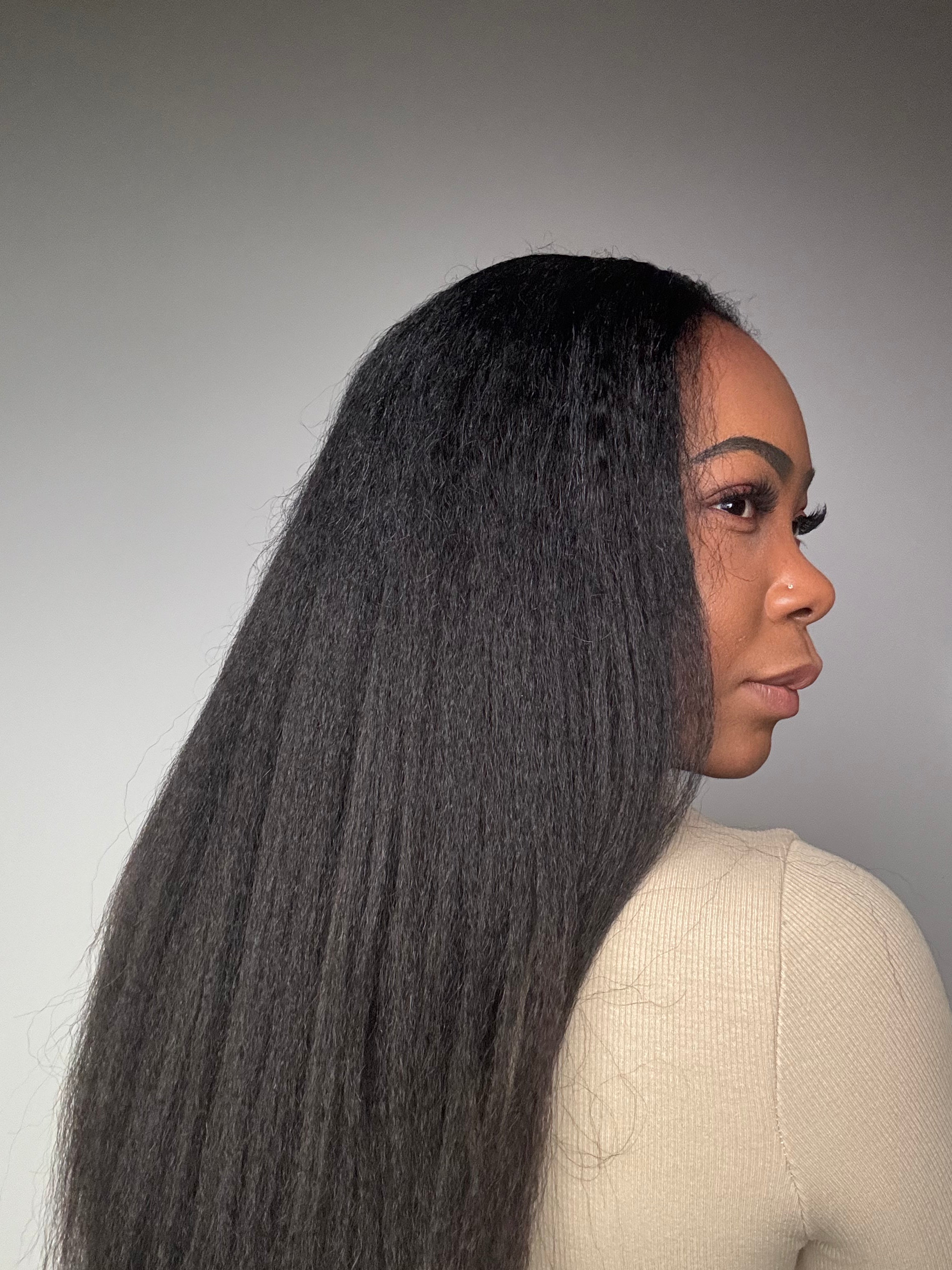 Kinky Straight U-Part Wig