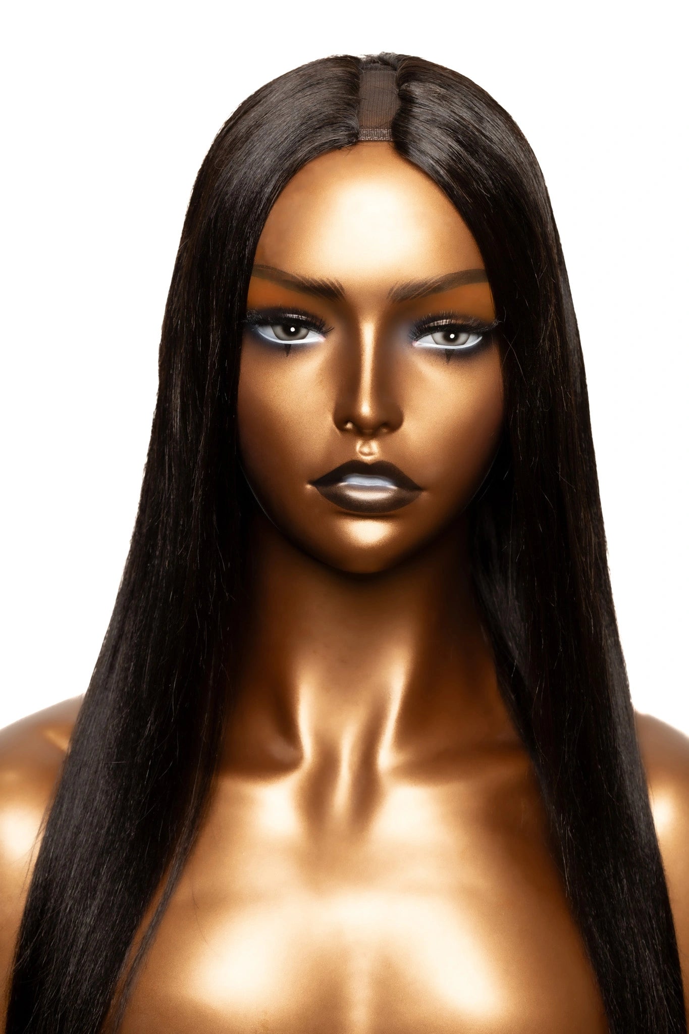 Yaki straight u part wig