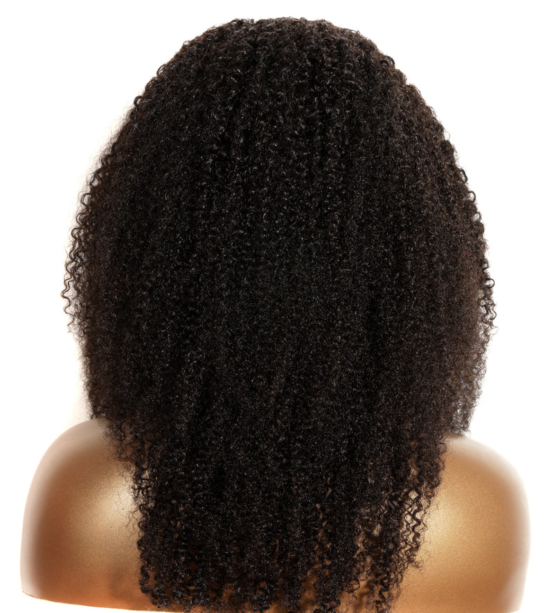 Afro Kinky Coily U-part wig back view