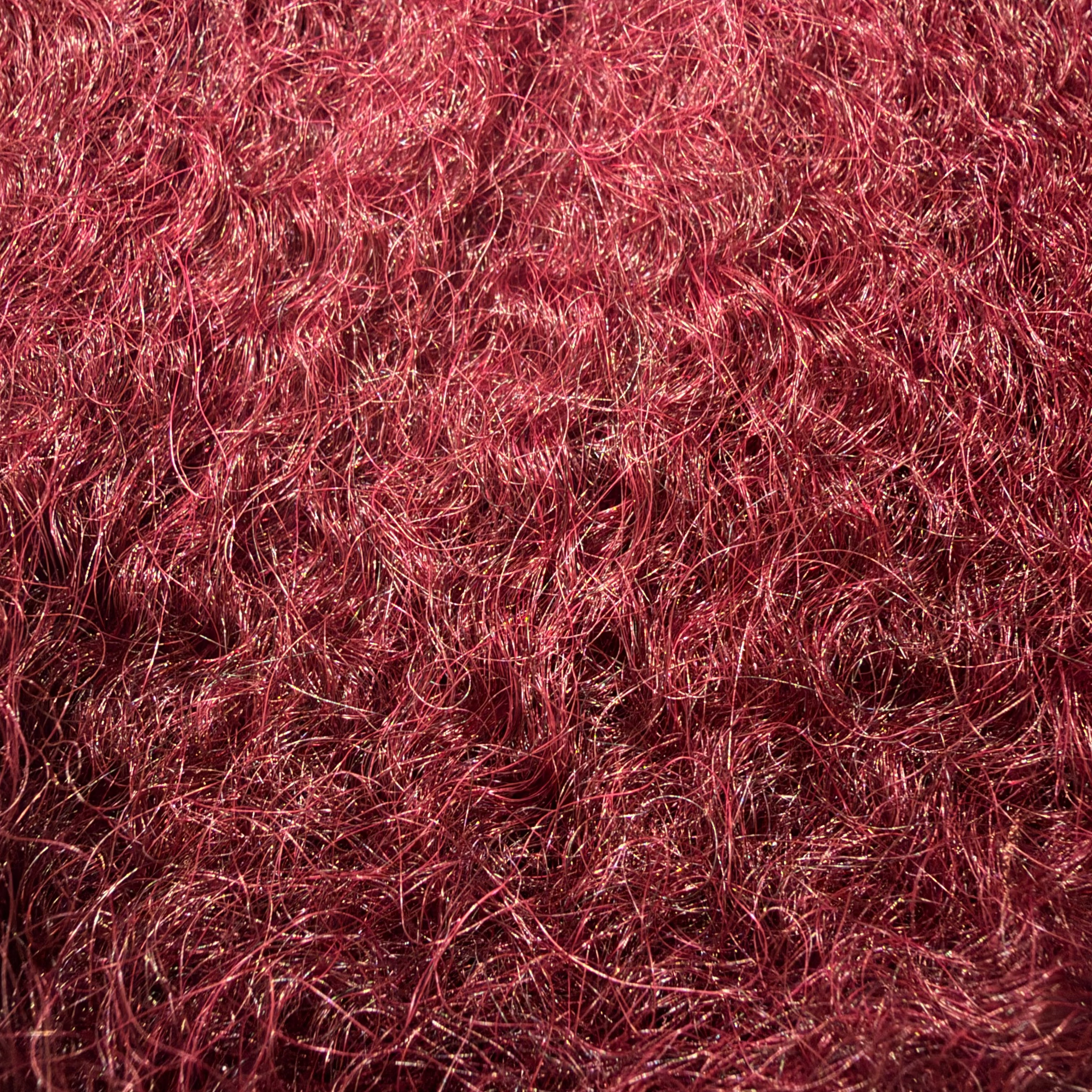 Afro Kinky Coily Bulk Hair Burgundy