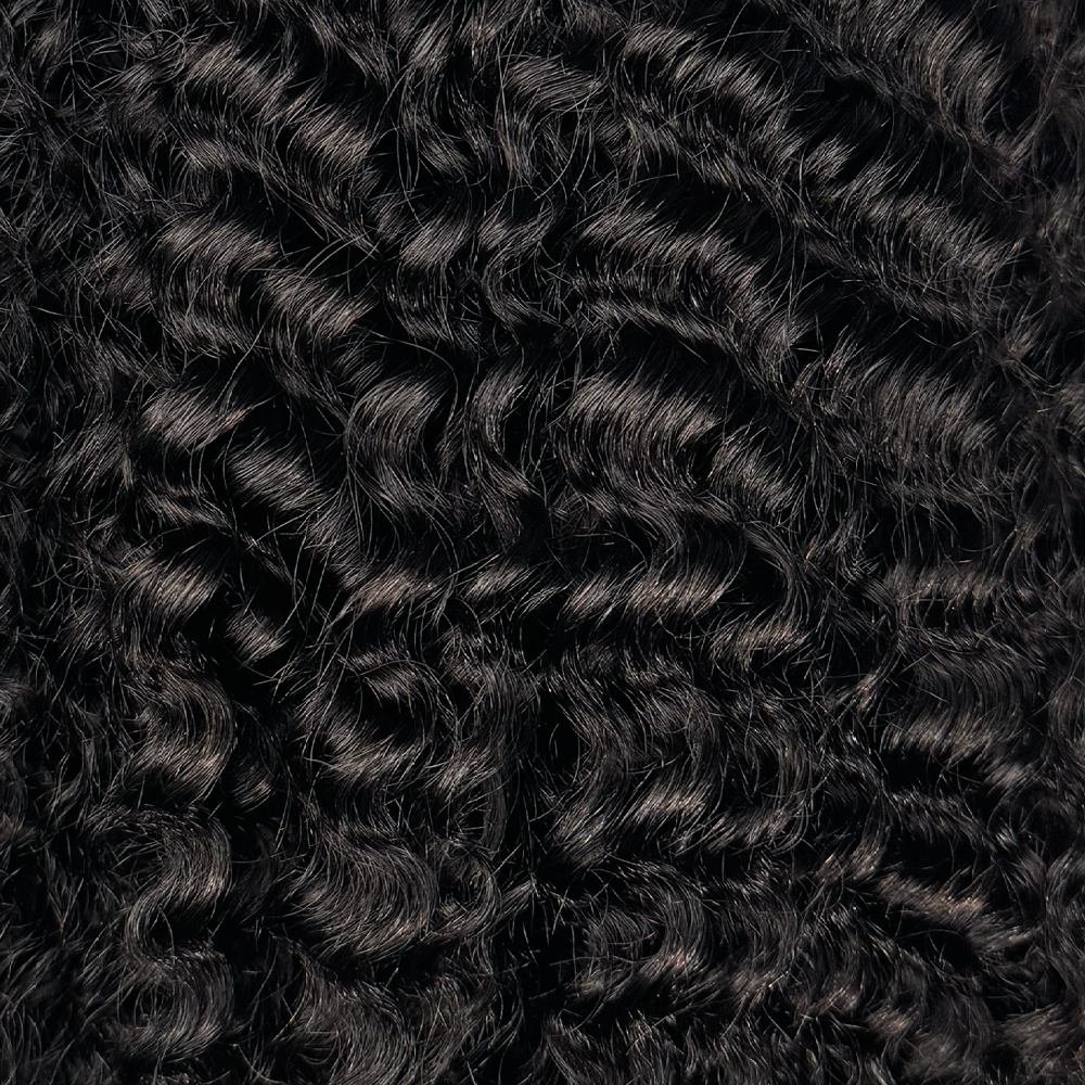 Kinky Curly Headband Wig Texture